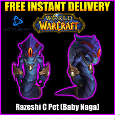 World of Warcraft | WoW Razeshi C Pet (Baby Naga) Discord Quest | CODICE ISTANTANEO