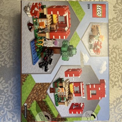 LEGO Minecraft: The Mushroom House (21179) for sale online | eBay