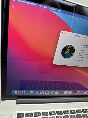 Apple MacBook Pro A1398 Quad Core i7 15" 2.3GHZ 16GB RAM 128GB SSD 2013 - Leggi - Foto 5 di 18