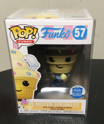 Spastik Plastik POP! Funko Mister Sprinkles Exclusive #57 Chocolate In Protector