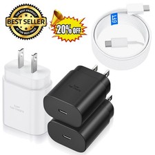 Original Fast Charging PD Wall Charger For Motorola Moto G Power Razr 2024 2025