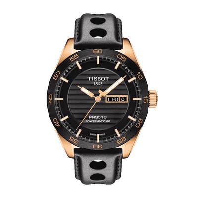 Tissot PRS 516 Powermatic 80 T100.430.36.051.00 Black Dial Swiss Made