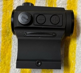 Holosun HS403CSolar Power Micro Red Dot Sight Black