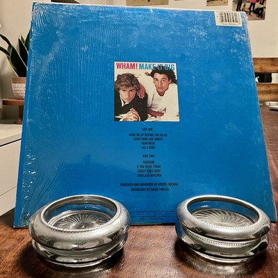 WHAM! Make It Big LP 1984 George Michael original shrink sticker