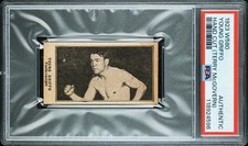 W580 YOUNG GRIFFO MCGOVERN BOXER 1923 HAND CUT GRADED PSA AUTHENTIC BOXING TPHLC