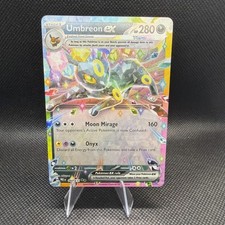 2025 Pokemon S&V Prismatic Evolutions Umbreon ex 60 /131 Holo Rare Half Art on eBay