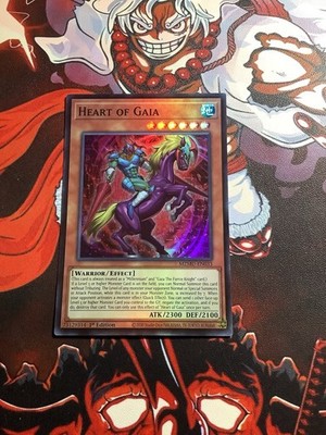 HEART OF GAIA - MZMU-EN033 - YUGIOH - Super Rare -  1st Ed. - NM/M