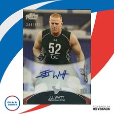 2011 Topps Prime J.J. Watt Rookie Auto /450 #152 RC Houston Texans