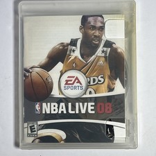 NBA Live 08 (PS3) - Replacement Case - Good Condition - Manual Included