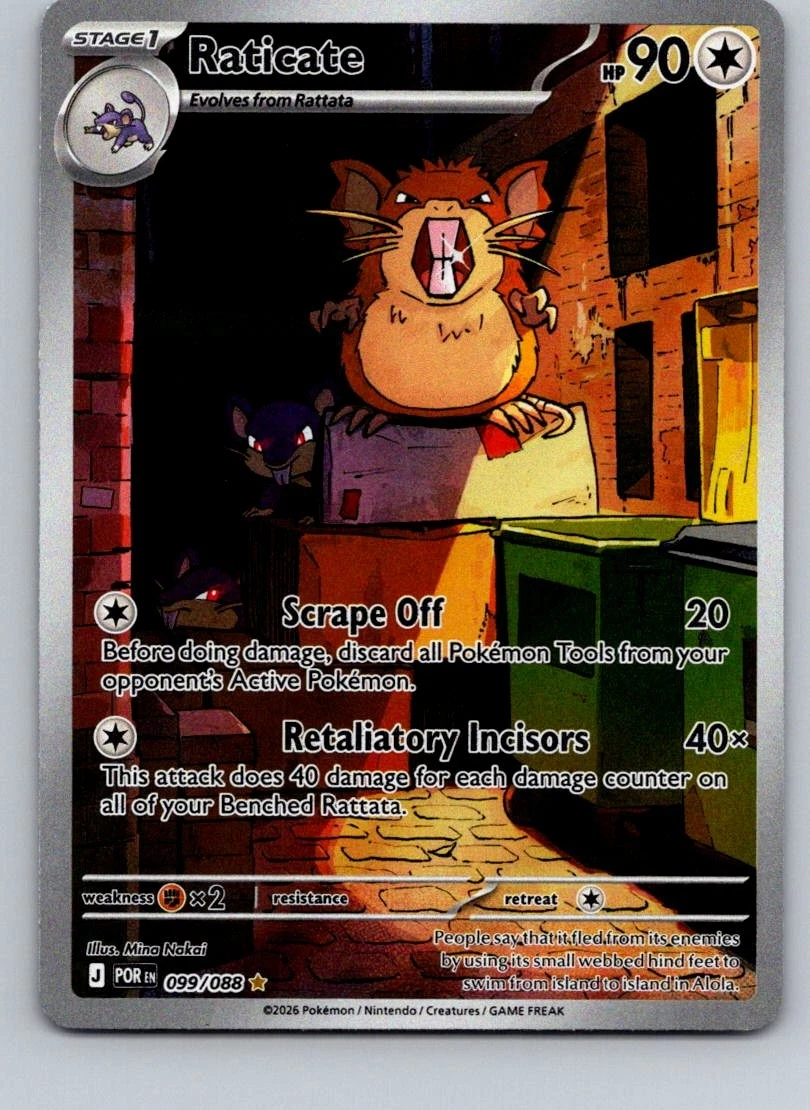 Raticate Pokémon TCG Cards for sale | eBay