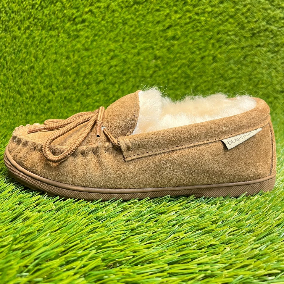 Туфли тапочки Bearpaw Mindy женские размер 6 коричневые повседневные комфортные замшевые без шнуровки - Изображение 3 из 4