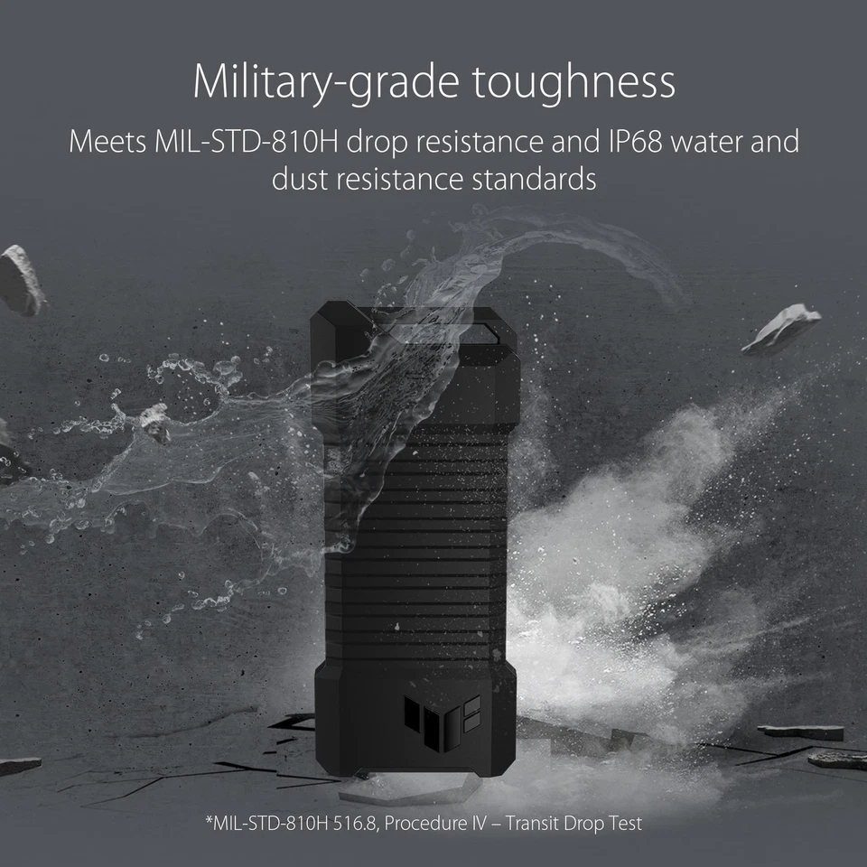 Black Hard Drive Enclosure USB C 3.2 Gen 2x1 Dual M.2 NVMe PCIe SSD Compatibi... - Image 3 of 4