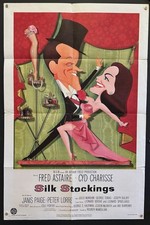 Silk Stockings Movie Poster Fred Astaire Cyd Charisse 1957   *Hollywood Posters*