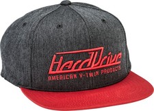 HARDDRIVE Hat Black/Red