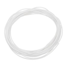 Silicone Foam Seal Strip, 1mm(0.04") Dia 4 Meters(13.12 Ft) Long White