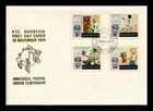 Dr Jim Stamps Rhodesia First Day Cover Upu Centenary 4V 1974