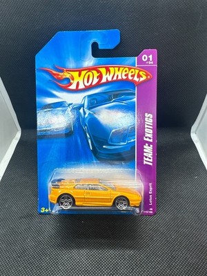 2008 Hot Wheels Exotics Lotus Esprit Yellow #113