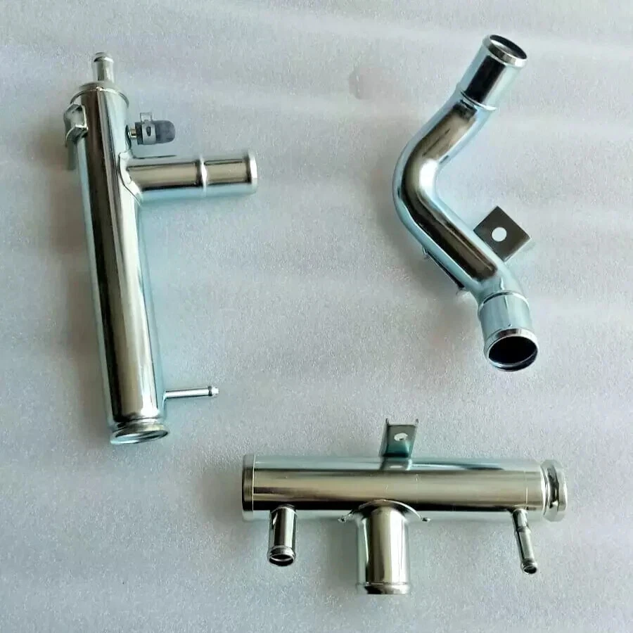 OEM Suzuki Samurai Sierra Drover SJ413 G13A G13BA 8 Valve Complete Set of Pipes - Image 2 of 3