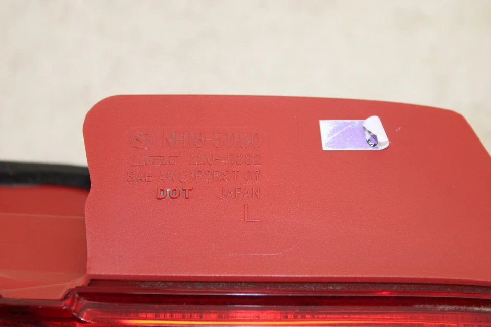 Luz trasera izquierda Mazda MX-5 Miata 2009-2015 OEM MU7 Foto 2 de 4