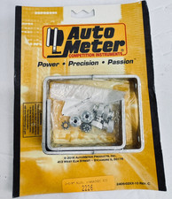 Auto Meter Aluminum Gauge Mount Bracket Set For 2-58 Gauge 2226 Set Of 3 Auto Meter Aluminum Gauge Mount Bracket Set For 2-58 Gauge 2226 Set Of 3