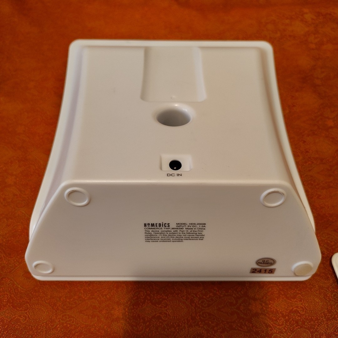 Homedics Deep Sleep White Noise Sound Therapy Machine Nature HDS-2000B EUC