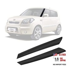 Windshield A-Pillar Trim Molding Set, Compatible with Kia 2010-2013 Kia Soul