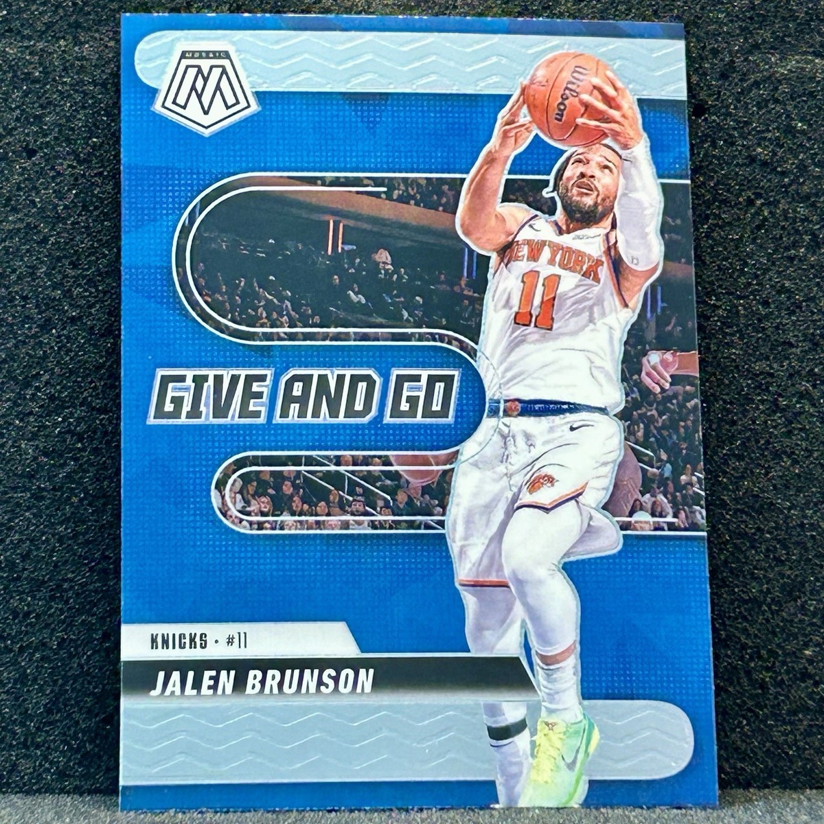 Jalen Brunson Give And Go 2024-25 Panini Mosaic #11 | eBay