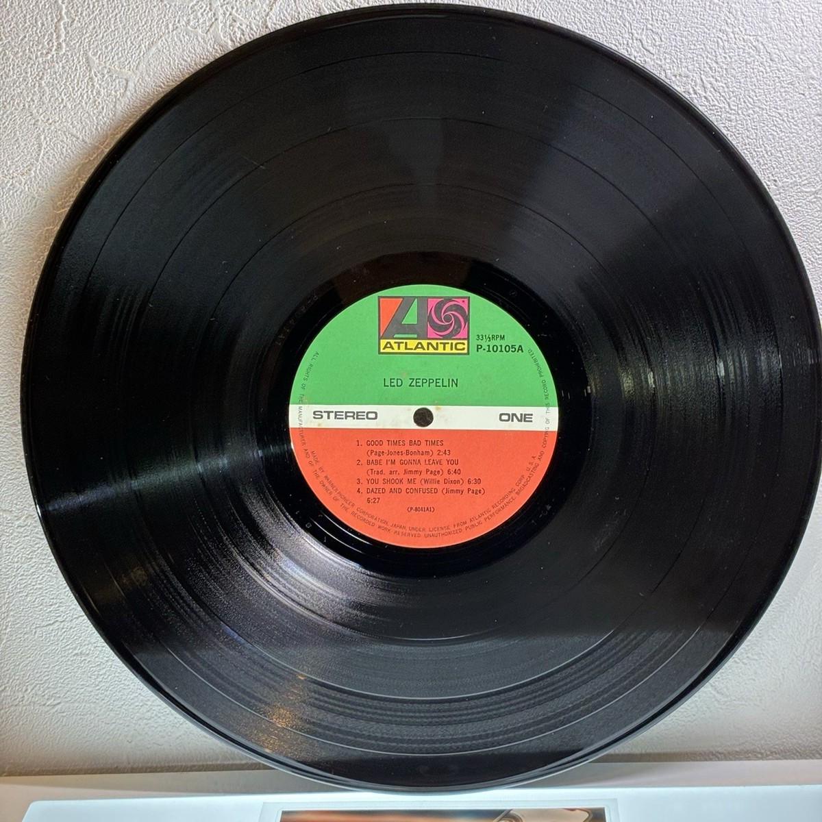 LED ZEPPELIN - l/LP 1976 Japan Atlantic P-10105A Vinyl VG/EX | eBay