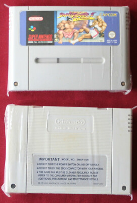 Nintendo SNES , jeu STREET FIGHTER II TURBO , en loose, UKV | eBay