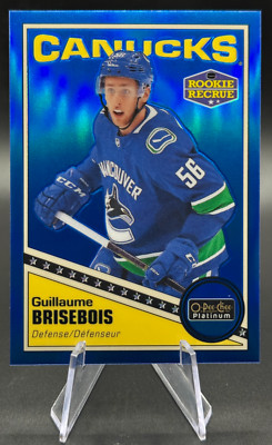 2019-20 Guillaume Brisebois /149 O-Pee-Chee Platinum Rookie Retro Blue #R-62 NHL