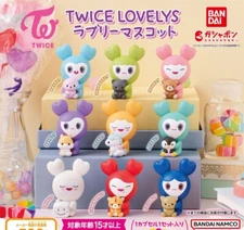 TWICE LOVELYS Lovely Mascot Gacha Capsule Toy 9 kinds Japan NEW