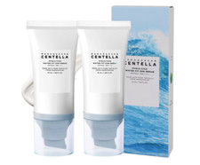 Madagascar Centella Sunscreen SPF 50, 50ml Sunscreen Face Serum, Twin