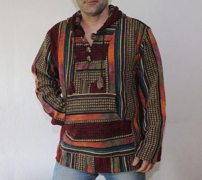 mexican rug jacket