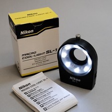 boxed & mint NIKON Macro Cool-Light SL-1  - Macro Light for Coolpix