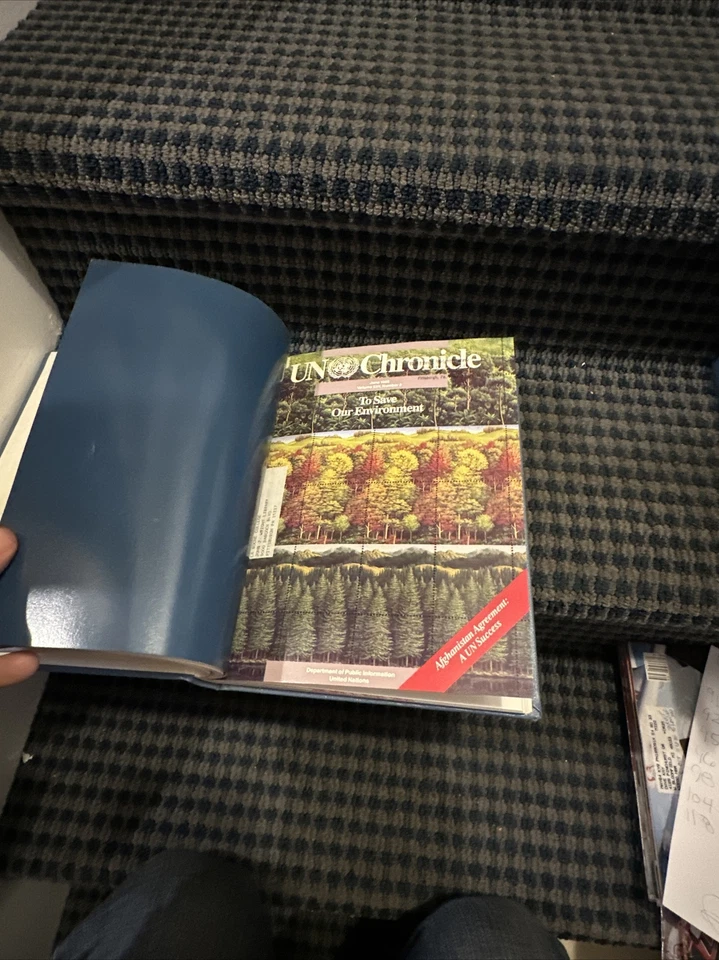 1988 U.N. Monthly Chronicle #25 Bound Volume, Library Edition (BM74) - Image 4 of 4