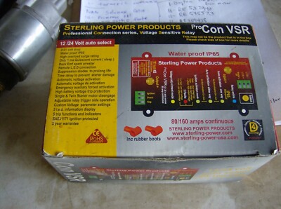 STERLING PRO CON VSR 80 AMP CONTINUOUS DIGITAL VOLTAGE RELAY  