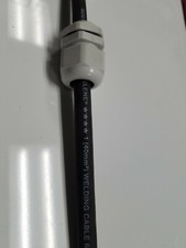 1 Gray cord grip 1 AWG Grommet Firewall Bushing Car Audio Power Wire 1" Hole