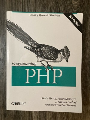 O'Reilly Programming PHP 3rd Edition