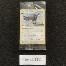 Pokemon Card Corviknight 156/189 Stamped & Sealed Promo Card Darkness Ablaze