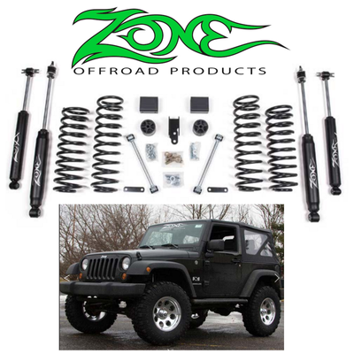 Zone Offroad 3 Inch Full Suspension Lift Kit 2007-2018 ...
