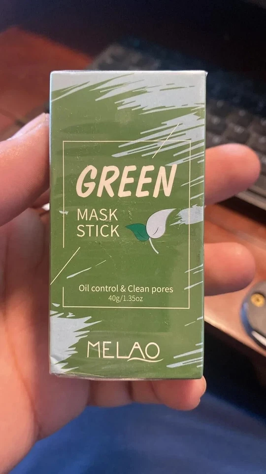 4 Green Tea Brightening Stick Facial Acne Blackhead Deep Pore Cleansing Mask - Image 3 of 4