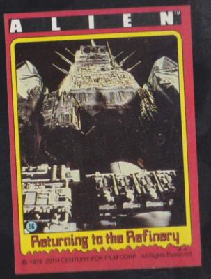 1979 Topps Alien Returning from the Refinary #56 Pack Fresh NM