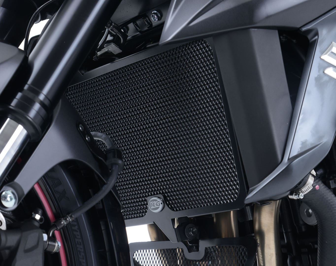 R&G Radiator Guard Black Suzuki GSR750 2011 - 2018