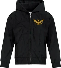 BSW Youth Rorschach Zelda Triforce The Golden Power Zip Hoodie