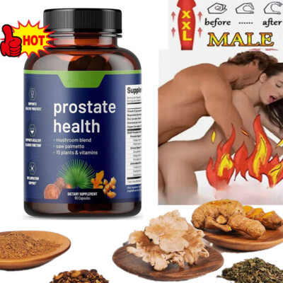 Prostate~Health Capsules Natural Support for Men s Wellness 60 Count N E W A5T7.