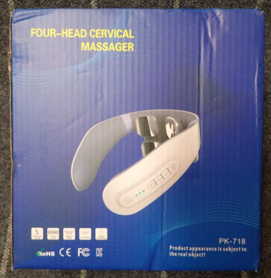 Unbranded Four-Head Cervical (Neck) Vertebrae Massager PK-718 - NIB