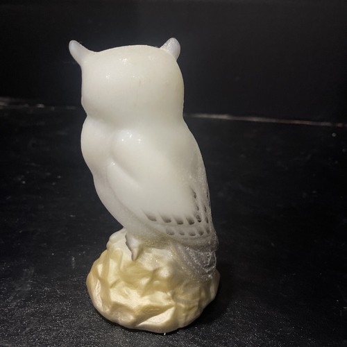 Fenton Marmor Glas Eule Figur - Bild 9 von 16