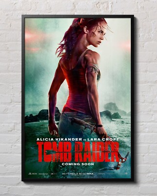 Tomb Raider 2018 Movie Poster 24''x36'' Glossy Unframed 18138