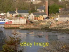 Photo 6x4 Hexton Quay Oreston Shows the hulk of ex Plymouth trawler Flete c2006