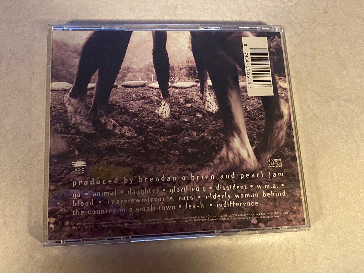 Pearl Jam (US Audio CD, 993, Epic Associated) ZK 53136 74645313627